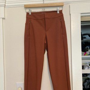 Athleta Stellar Skinny Trouser / Brick Red / Size 0